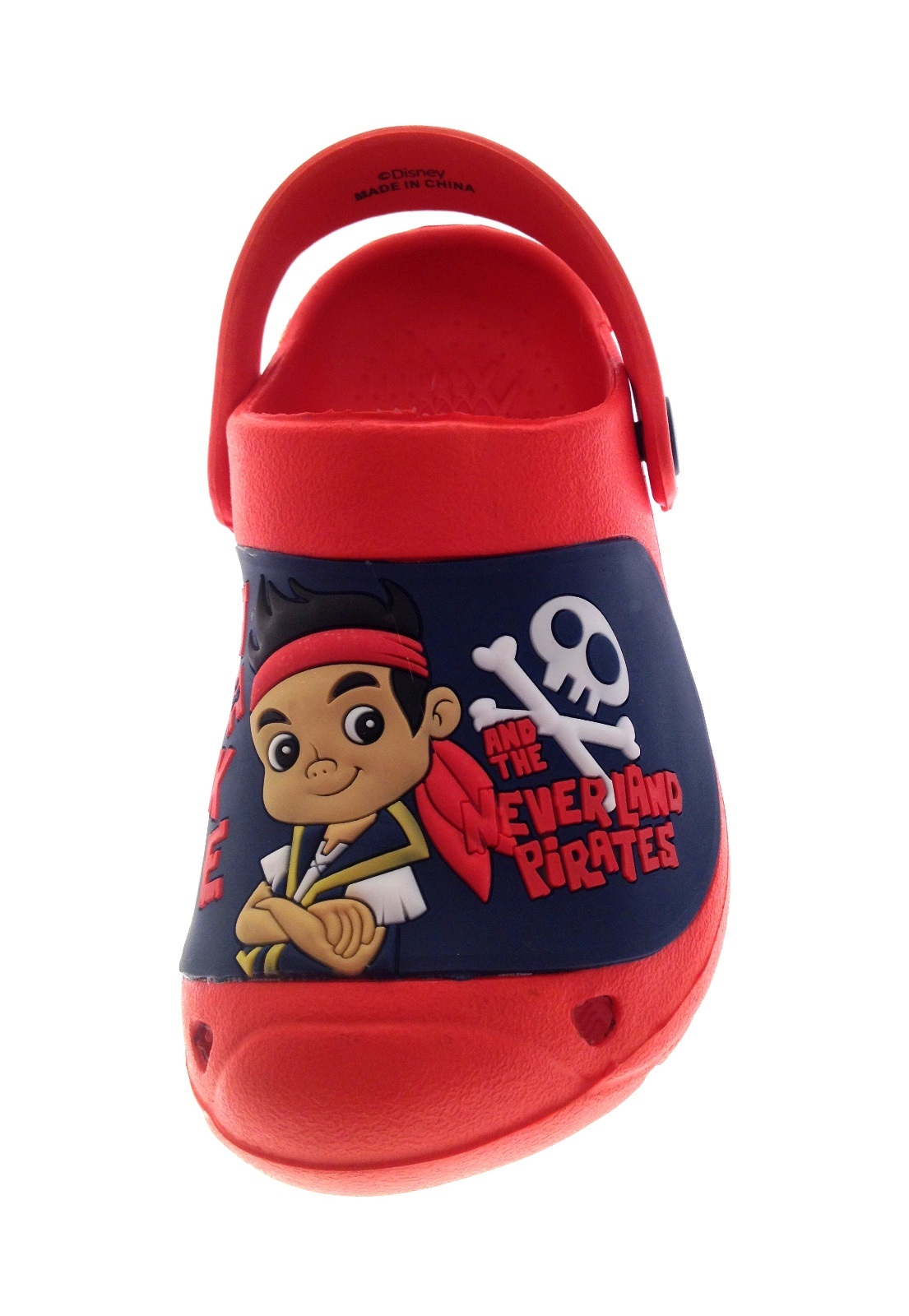 Boys Disney Jake Neverland Pirates Clogs Beach Sandals Cloggs Shoes